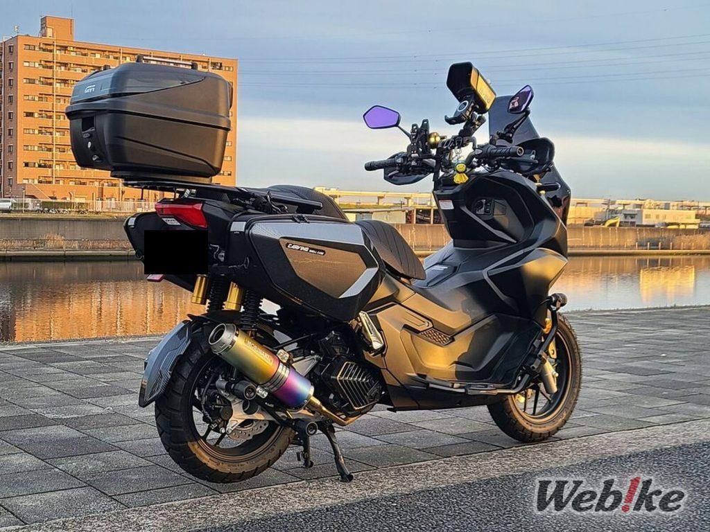 Morning Sun and Custom Fun: HONDA ADV160 Custom