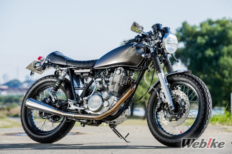 A Cafe Racer with Style and Serious Performance to Match: YAMAHA SR400 Custom by Orange Boulevard
