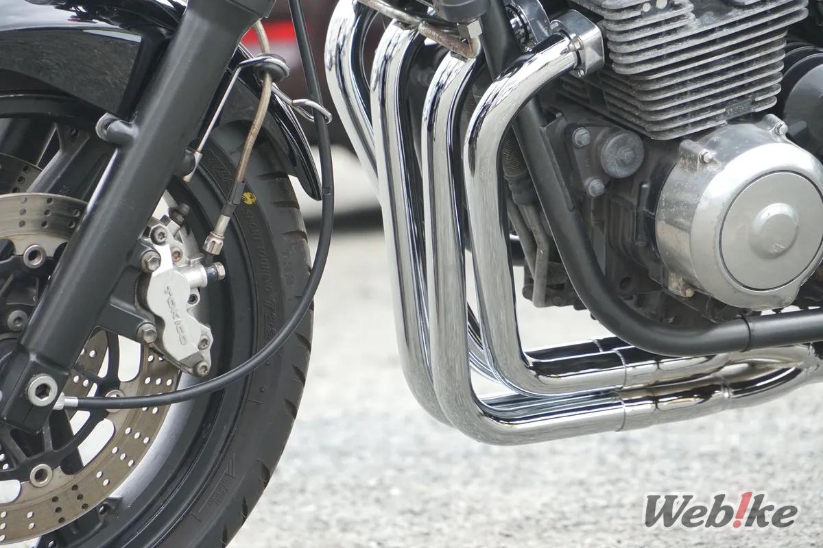 RPM-4in2in1 Full Exhaust equipped on the Kawasaki ZEPHYR400χ (3)
