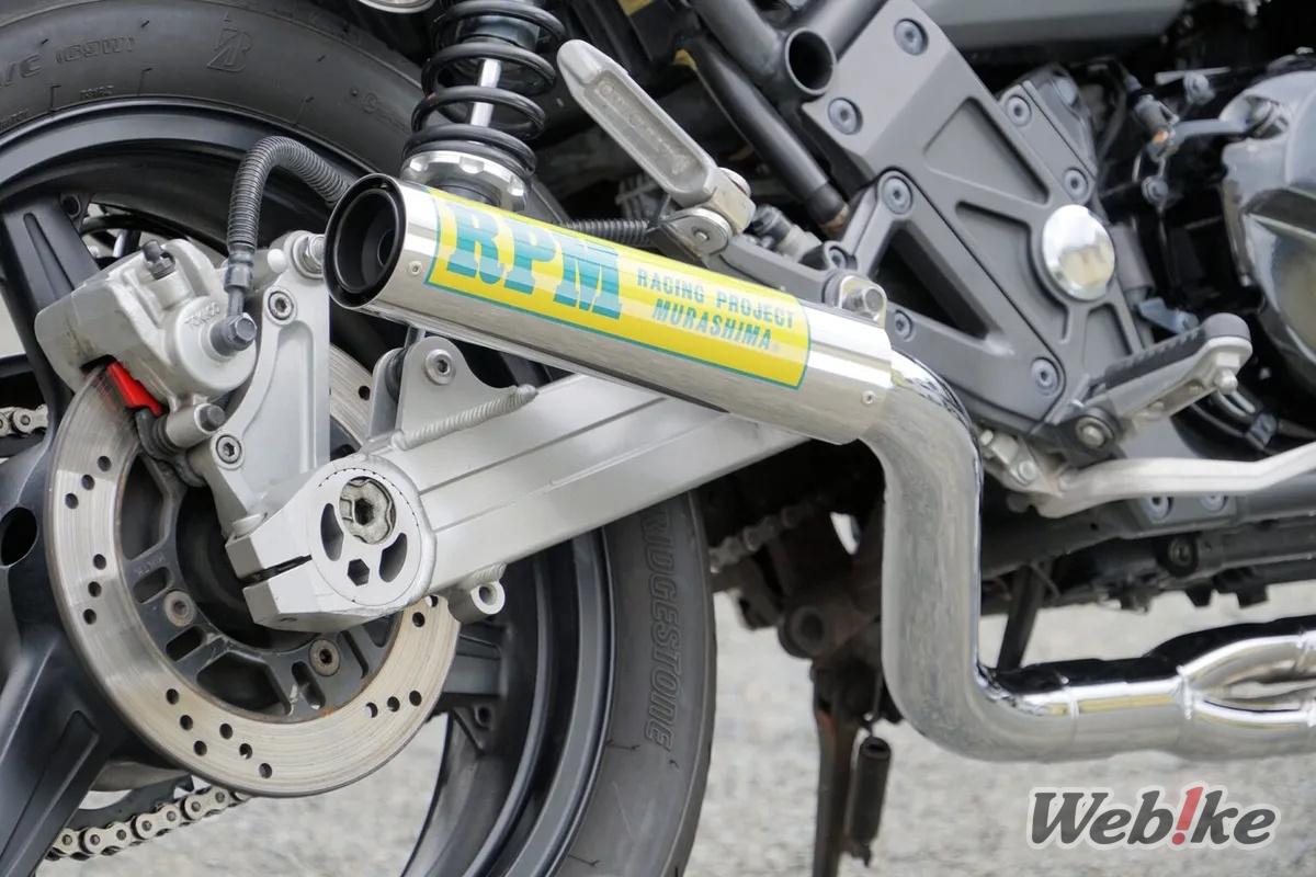 RPM-4in2in1 Full Exhaust equipped on the Kawasaki ZEPHYR400χ (4)